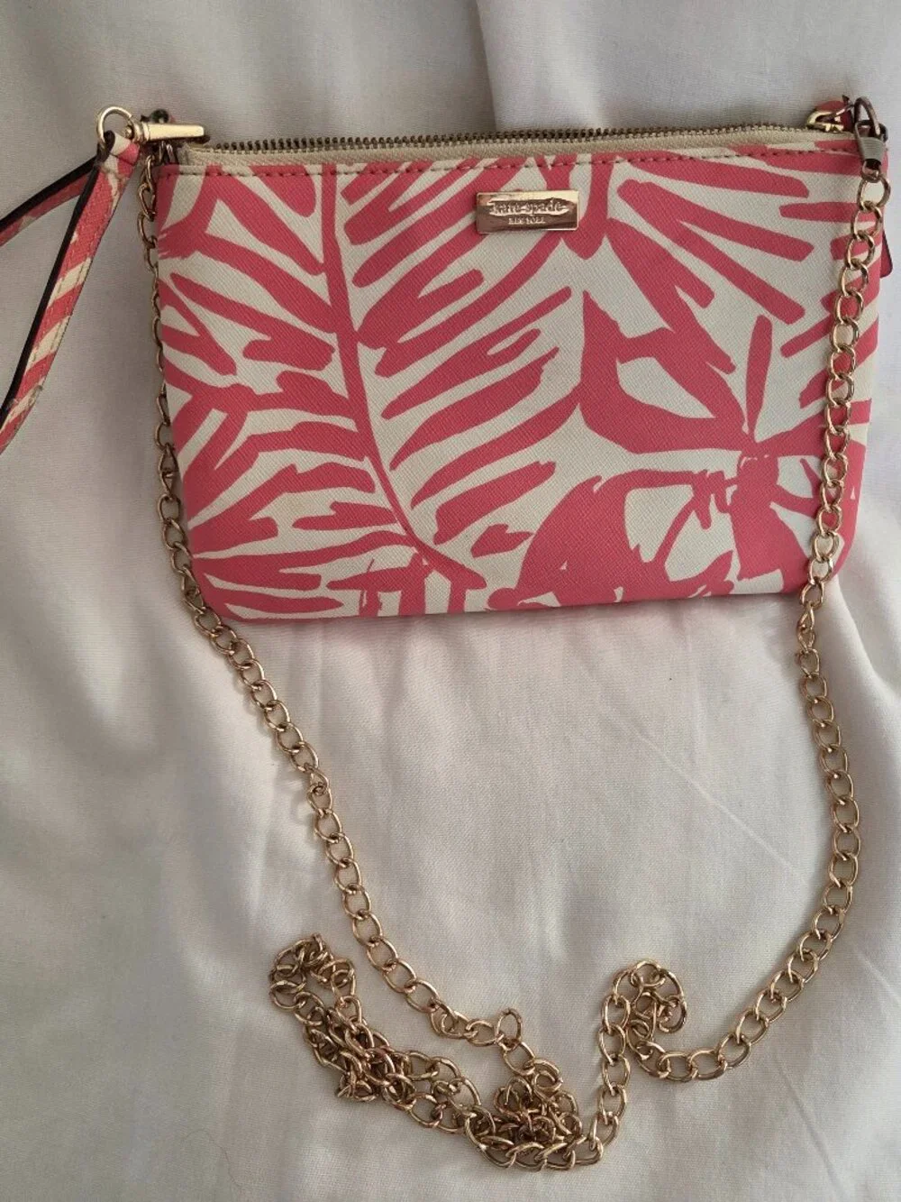 Kate Spade Grant Street Grainy Vinyl Lolly wristlet